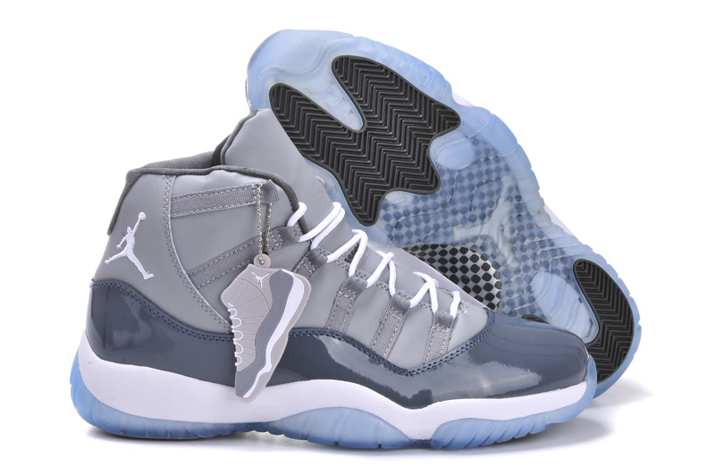 Air Jordan 11 Mens Shoes Gray Online